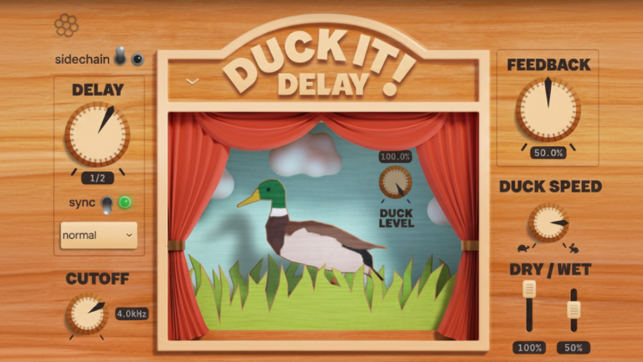 How to use Duck it! Delay