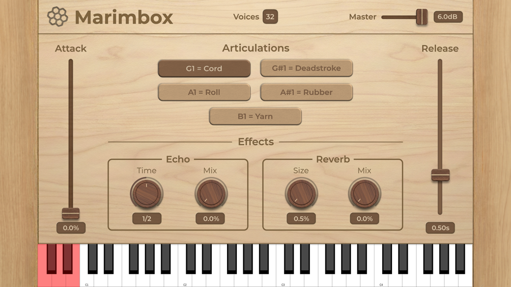 How to use Marimbox